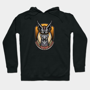 Egyptian Anubis Head Hoodie